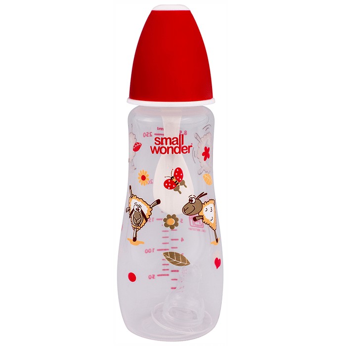 Buy Small Wonder Candy Baby Feeding Bottle Medium Red Online AUM